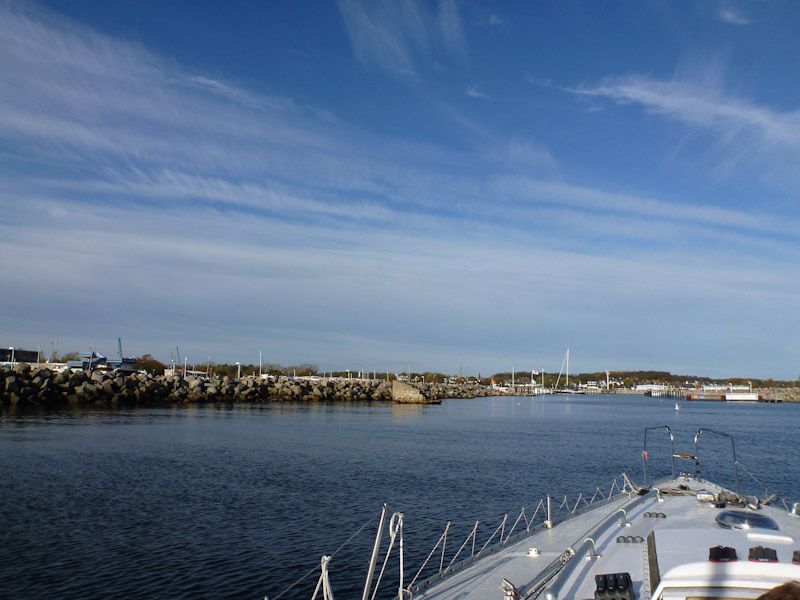 Ohne Mast geht es ins Nordbecken.