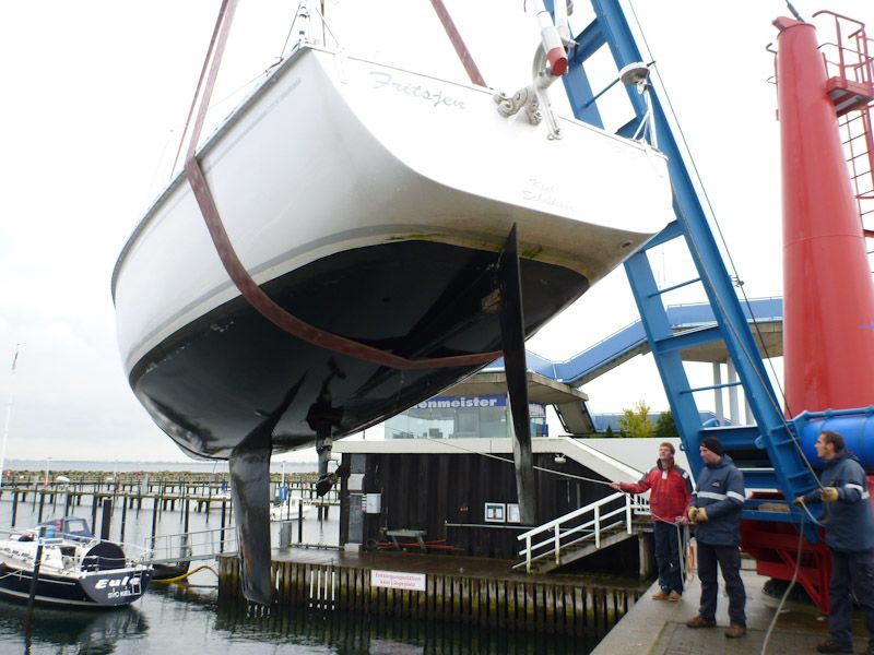 Zum Glück merkt man hier nicht die kräftigen Böen.