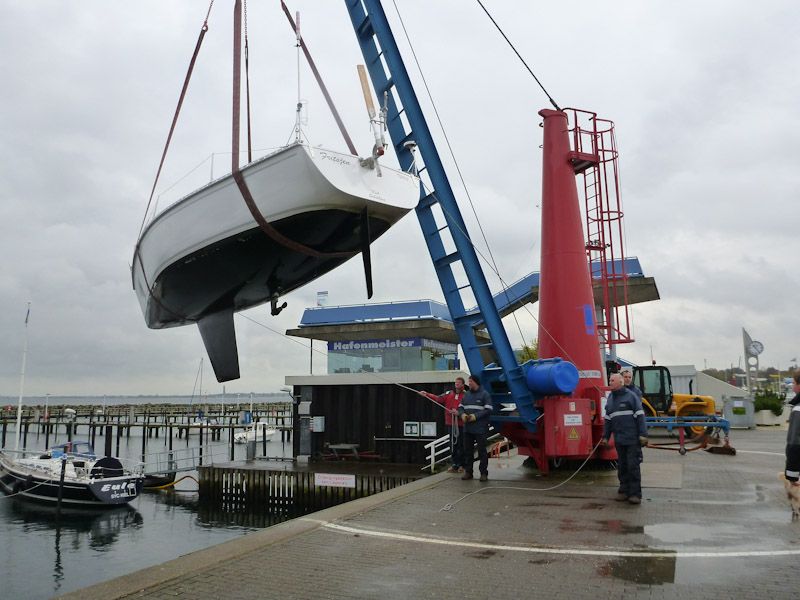 Alles ist noch dran und zum Glück kein Bewuchs.